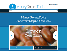 Tablet Screenshot of moneysmarttools.com